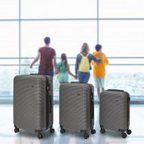 Produktbild Jet Lag koffer ibiza grau x3 43l 68l 95l (43 l, Handgepäck (bis 50l))