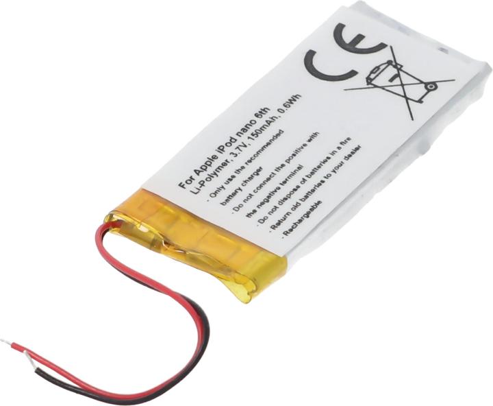 AccuCell Apple Ipod Nano 6° batteria 616-0531