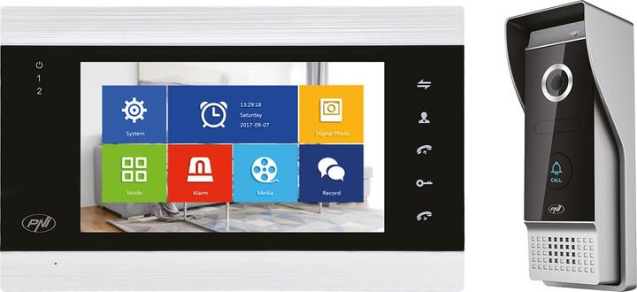 PNI Intelligente Video-Gegensprechanlage SafeHome PT720MW WiFi HD, P2P, Innenmonitor, dedizierte Tuy (Kabellos)
