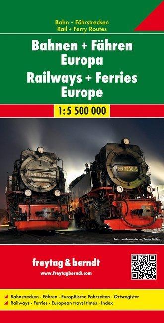 Actual product image freytag&berndt Railways+Ferries Europe