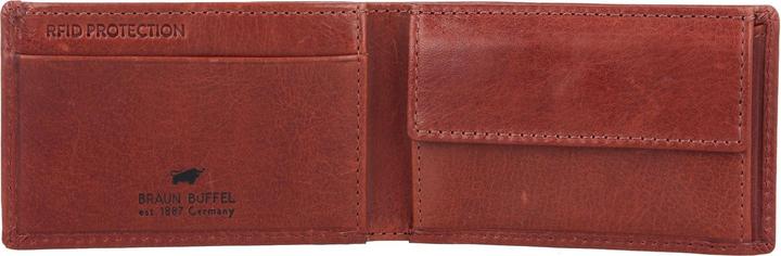 Actual product image Braun Büffel Arezzo wallet RFID leather 10 cm