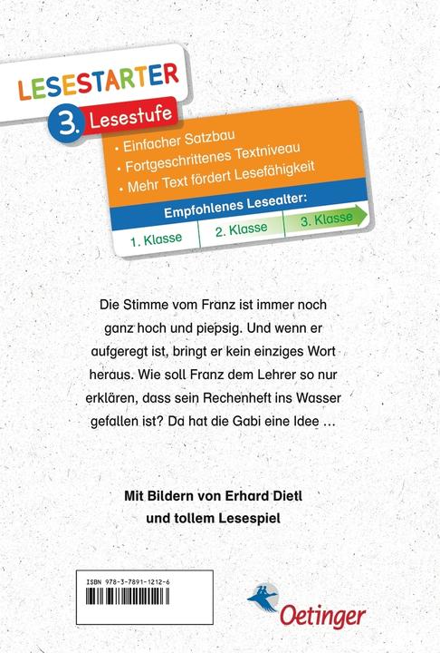 Produktbild Neue Schulgeschichten vom Franz (Deutsch, Erhard Dietl, Christine Nöstlinger, 2019)
