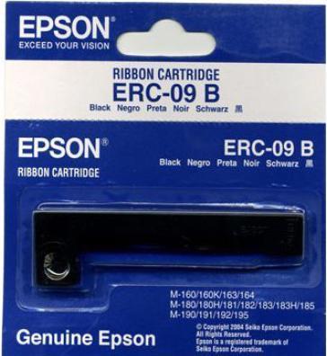 Actual product image Epson Ribbon Nylon black S015354 ERC 09, HX 20 4 mm x 0,205 m