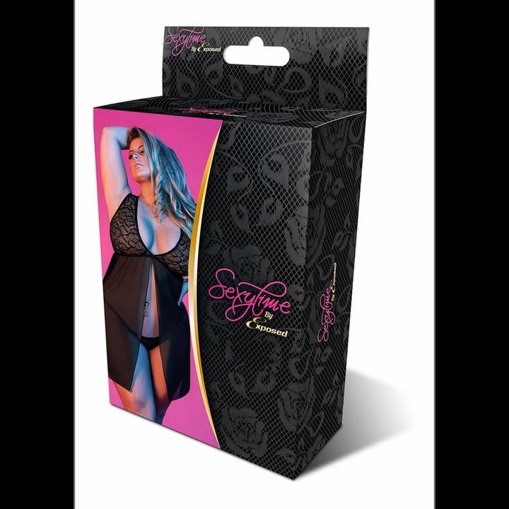 Productafbeelding Magic Silk Fly Away Babypop & G-String Set (XXL)