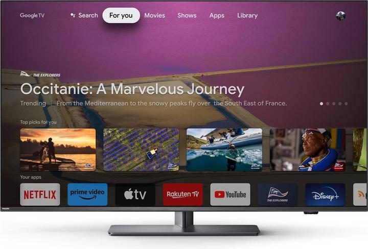 Produktbild Philips 50PUS8808/12 (50", LED, 4K, 2023)