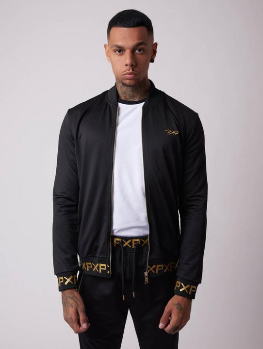 Produktbild Project X Paris Jacke Teddykragen goldene Schrift (S)