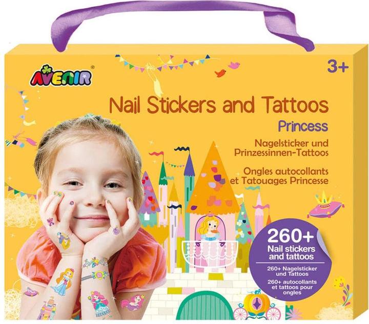 Produktbild Avenir Nagelsticker Tattoos Prinzessin