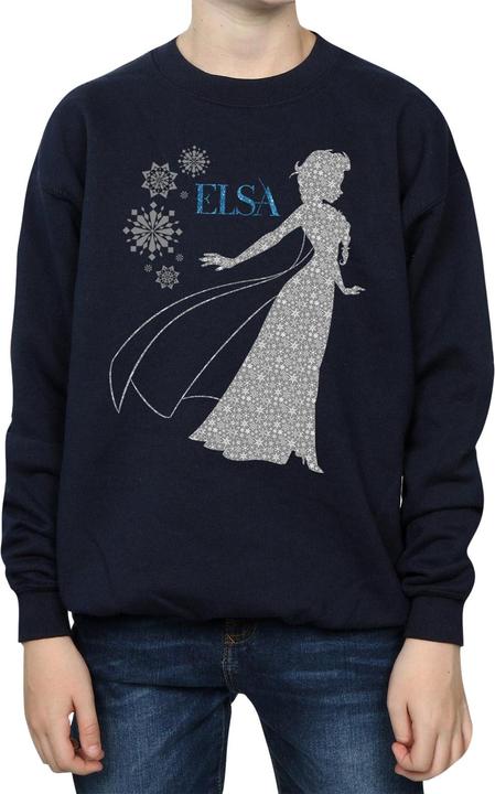 Image du produit Disney - Sweat FROZEN ELSA CHRISTMAS SILHOUETTE - Garçon (140, 146)