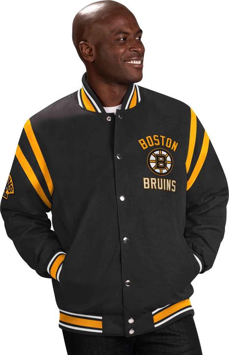 G-III Boston Bruins Tailback Varsity Jacket