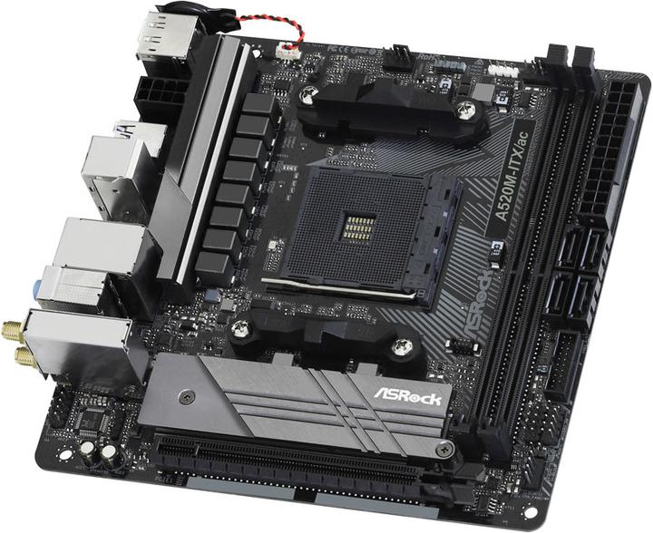 Produktbild AsRock A520M (AM4, AMD A520, Mini-ITX)