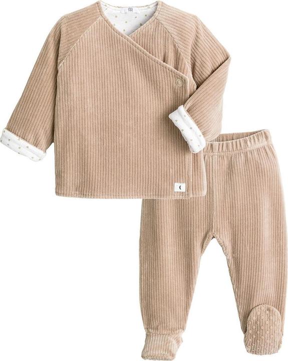 La Redoute Collections 2-teiliges Set aus Samt