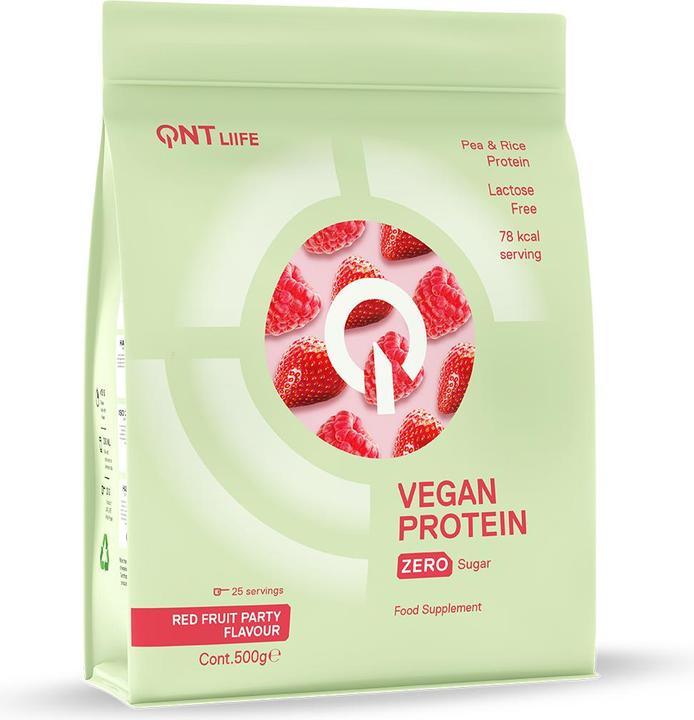 Immagine prodotto QNT Vegan Protein Zero Sugar (Frutti rossi, 1 pz., 500 g)