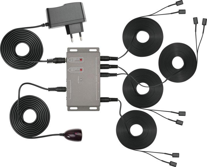 Actual product image Multibrackets Universal infrared extension for up to 8 devices (Remote control)