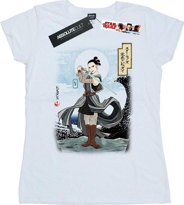 Immagine prodotto Star Wars The Last Jedi Japanese Rey Maglietta Donna (L)