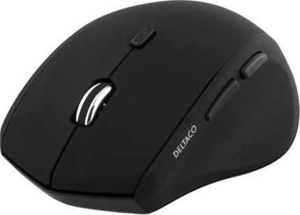 Actual product image Deltaco Wireless optical mouse 1000-1600 DPI, 125 Hz, 6 buttons with scroll key, 2.4GHz USB nano rec (Wireless)