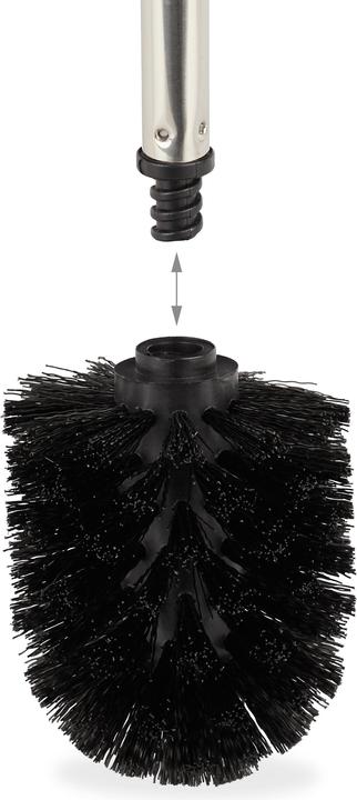 Actual product image Relaxdays Toilet Brush Replacement Heads, Set of 9
