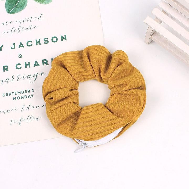 Image du produit Yuwanet Élastiques à cheveux scrunchie-pocket (Élastiques à cheveux)