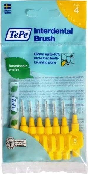 Produktbild TePe Original Interdental Brushes 0.7Mm Yellow 8Pcs (8 x, 0.70 mm)