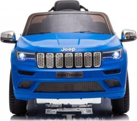 Image du produit Lean Toys Voiture électrique simple pour enfants Jeep Grand Cherokee JJ2055, bleu (12 V)