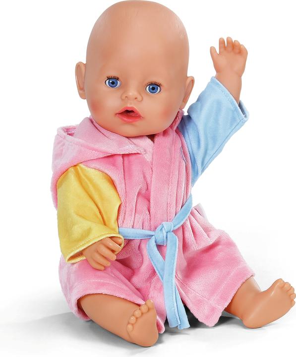 Actual product image Zapf Creation BABY born bathrobe 43cm