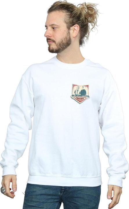 Actual product image Supernatural Mens Winchester Breast Print Sweatshirt (XL)