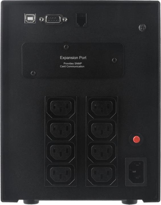 Immagine prodotto Cyberpower PR1500ELCD Line-Interactive 1500VA/1350W Sinsuwelle AVR LCD Output(8) IEC RS232 USB HID EPO SNM... (1500 VA, 1350 W, Interattivo linea UPS)