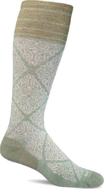 Produktbild Sockwell The Raj Kompressionstrümpfe Damen Seladon S/M 35-38 (S/M)