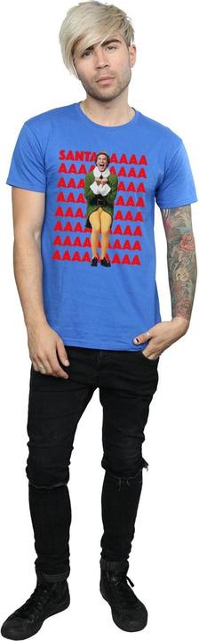 Immagine prodotto Elf Buddy Santa Scream Maglietta Uomo (XL)