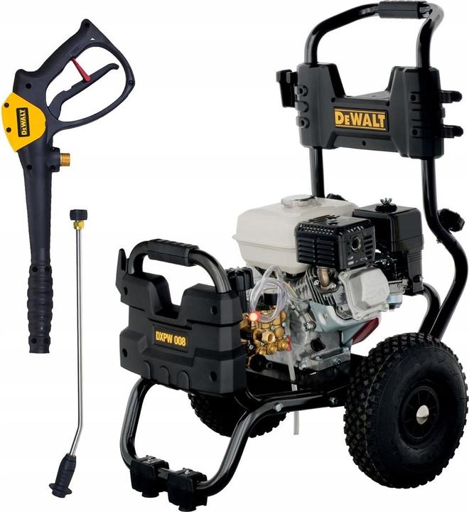 DeWalt Benzin Waschmaschine 4.8HP 190bar 600l/h Honda /P.Brass (Benzine werking)