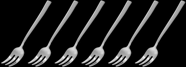 Image du produit Sambonet Rock Set de fourchettes à gâteau 6 pcs. (6 pièce(s), Set de couverts)