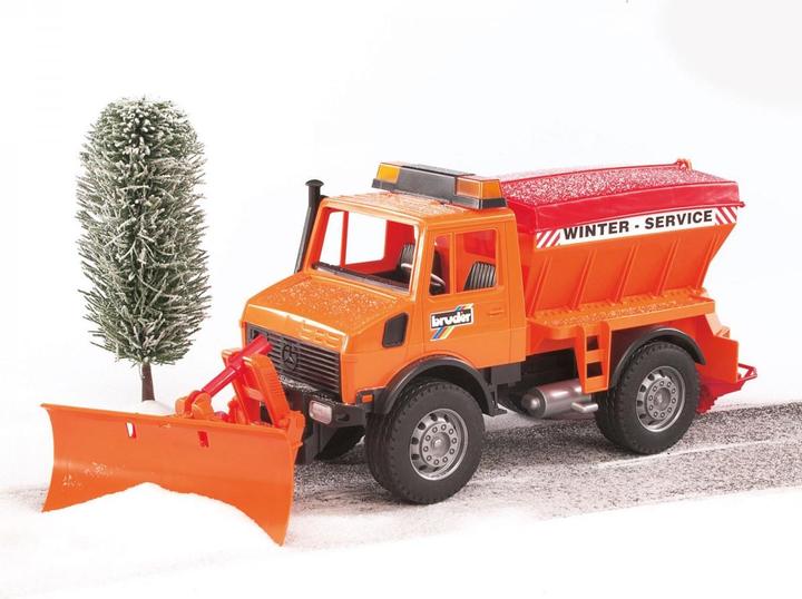 Image du produit Bruder Service hivernal MB-Unimog avec chasse-neige