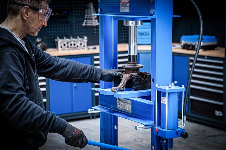 Actual product image BGS Hydraulic Workshop Press