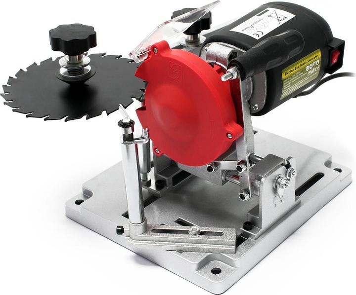 Actual product image Wiltec Circular Saw Blade Sharpener 110W 230V, portable (Saw blade sharpener, 110 W)