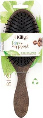 Produktbild KillyS Oval Brush For Detangling And Styling Hair With Coffee Eco Bio