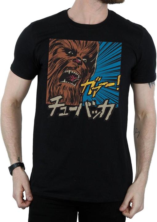 Actual product image Star Wars Mens Chewbacca Roar Pop Art T-Shirt (XL)
