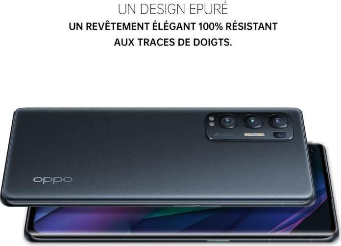 Actual product image OPPO Find X3 Neo (256 GB, Starlight Black, 6.50", Dual SIM, 50 Mpx, 5G)