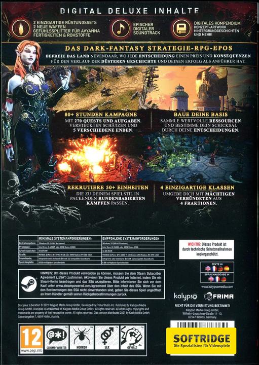 Immagine prodotto Disciples: Liberation - Deluxe Edition (PC, DE)