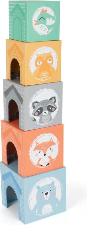 Image du produit small foot Cubes à empiler Pastel
