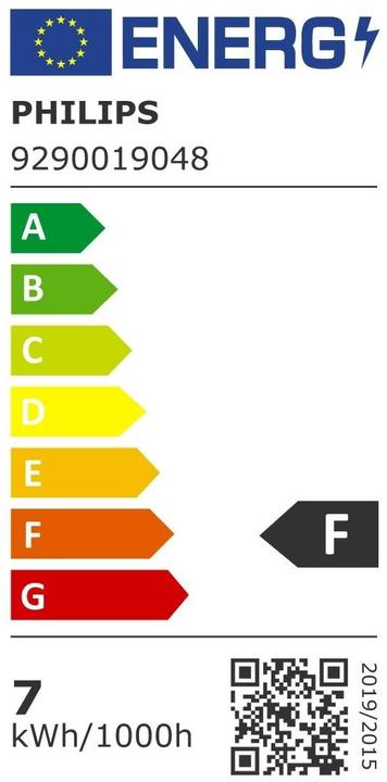 Energie-Label Philips Spot (GU5.3, 7 W, 621 lm, 1 x, F)