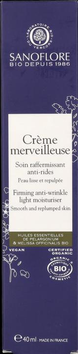 Actual product image Sanoflore Cream merveilleuse (40 ml, 24h cream)