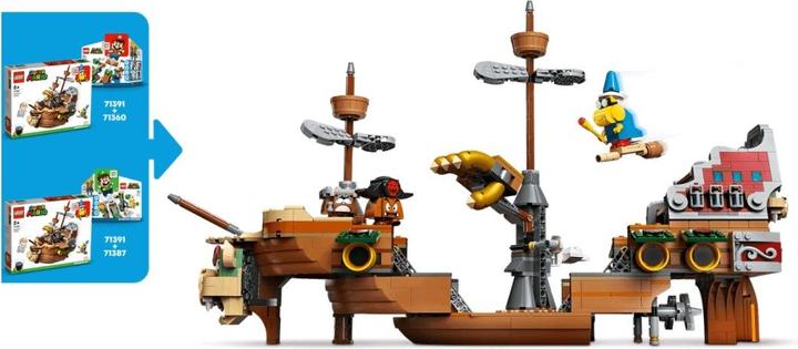 Immagine prodotto LEGO Il dirigibile di Bowser - Set di espansione (71391, LEGO Super Mario)
