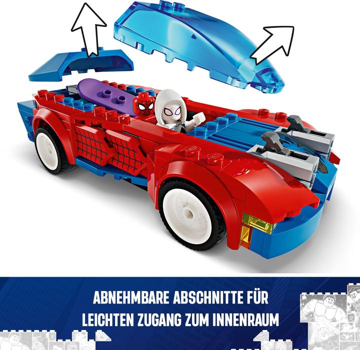 Produktbild LEGO Spider-Mans Rennauto & Venom Green Goblin (76279, LEGO Marvel)