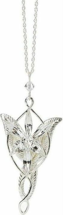 Actual product image Noble Collection Lord of the Rings Pendant Arwen's Evening Star (silver plated)
