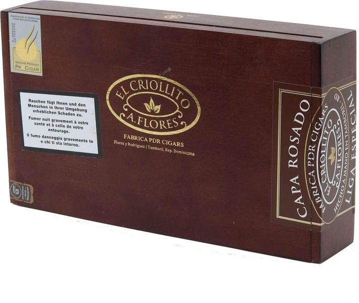 Actual product image A. Flores El Criollito Robusto (Parejo)