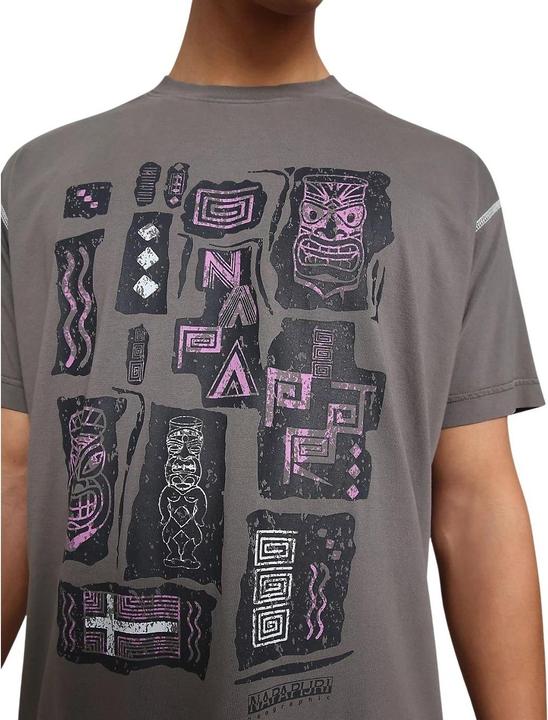 Image du produit Napapijri t-shirt kee grey gargoyle (XS)