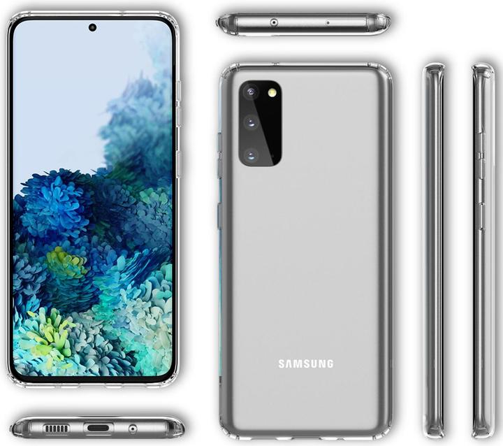Actual product image Nalia Hull Transparent (Samsung Galaxy S20+)