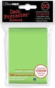 Ultra Pro Deck Protector card sleeves solid lime green (50)