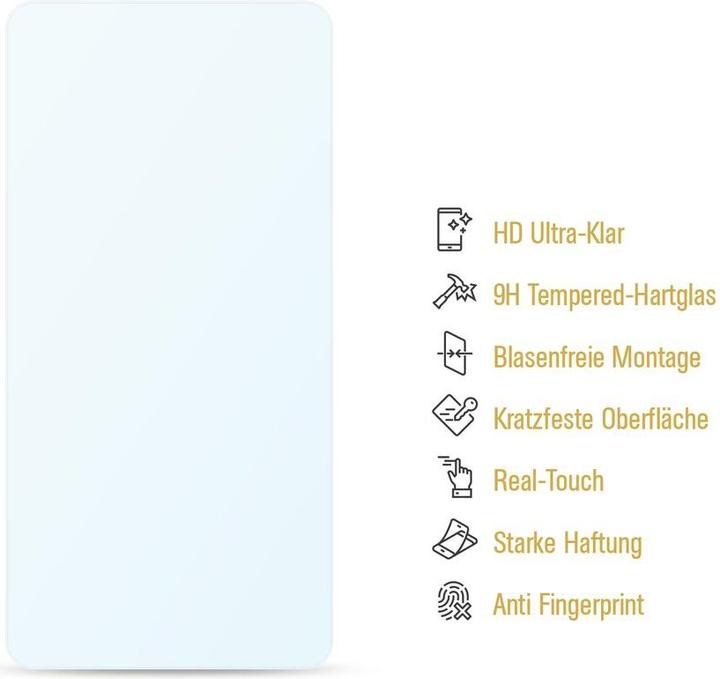 Produktbild Protectorking 3x echtes Tempered 9H Panzerhartglas 3D KLAR (1 Stück, Samsung Galaxy S21+)