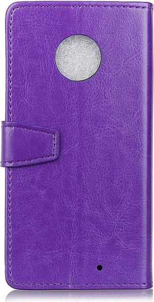 Produktbild MU Classic Crazy Horse Leder Bookcover Hülle (Motorola Moto X4)