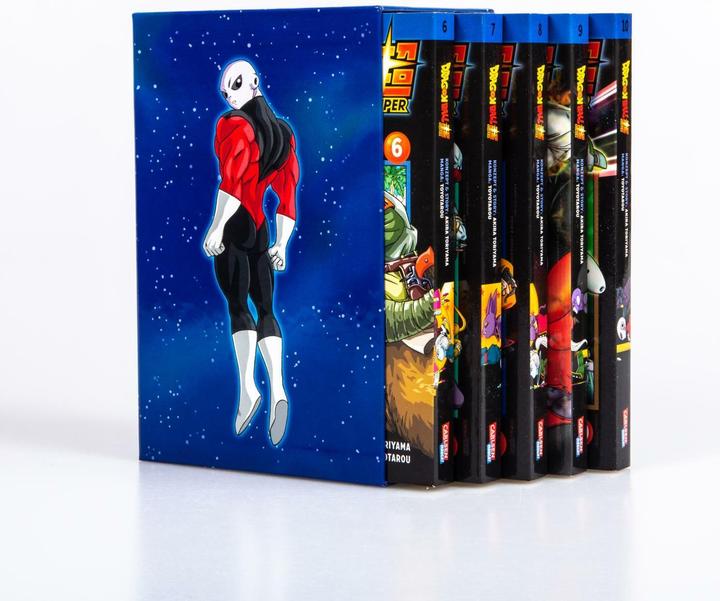 Actual product image Dragon Ball Super Bände 6-10 im Sammelschuber mit Extra (German, Akira Toriyama (Original Story), 2020)